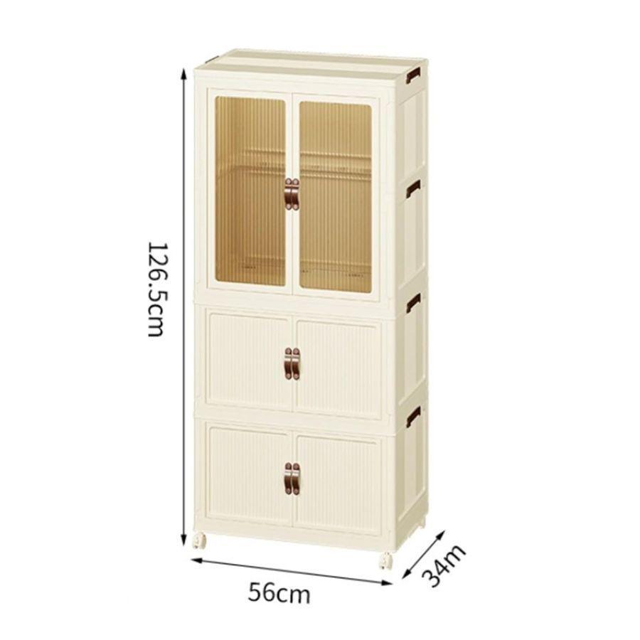 Organizador Multiuso Mueble Estante De 3 Niveles Portátil-3