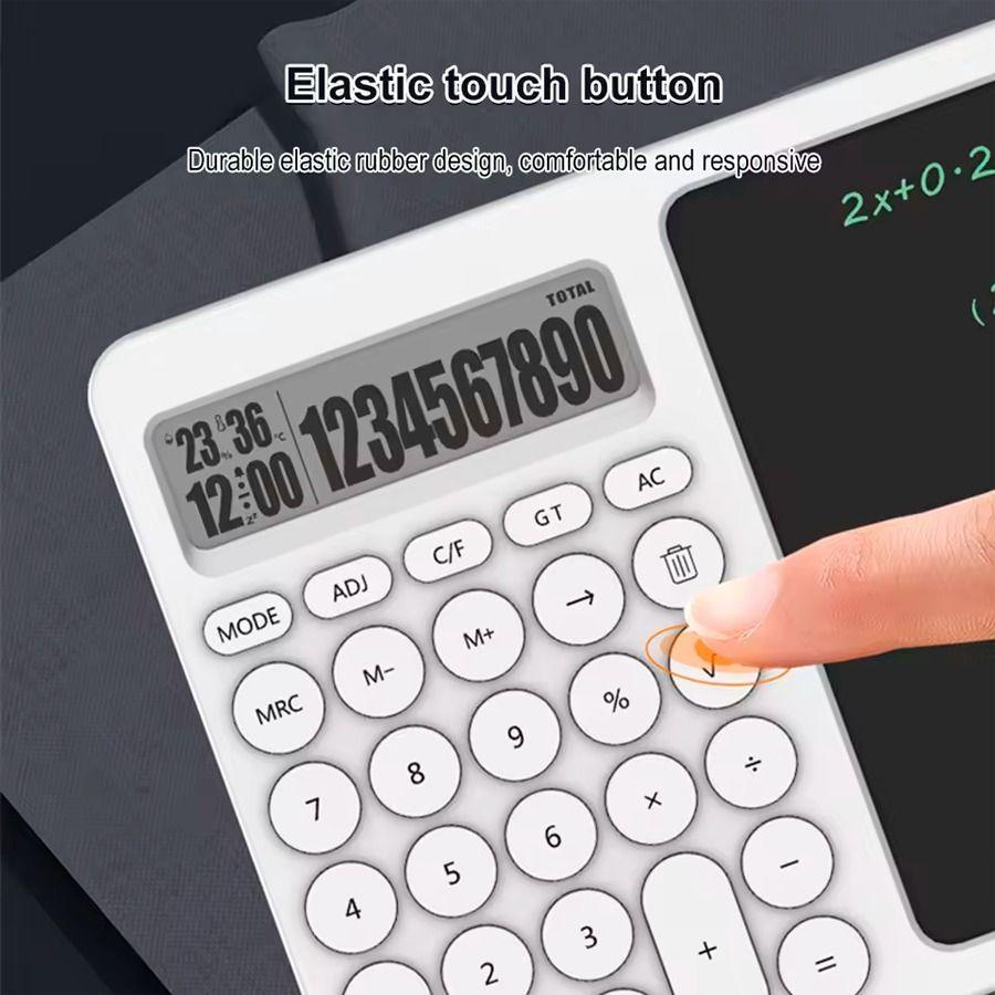 Tableta De Escritura Digital Con Calculadora Recargable Y Pantalla Lcd-3