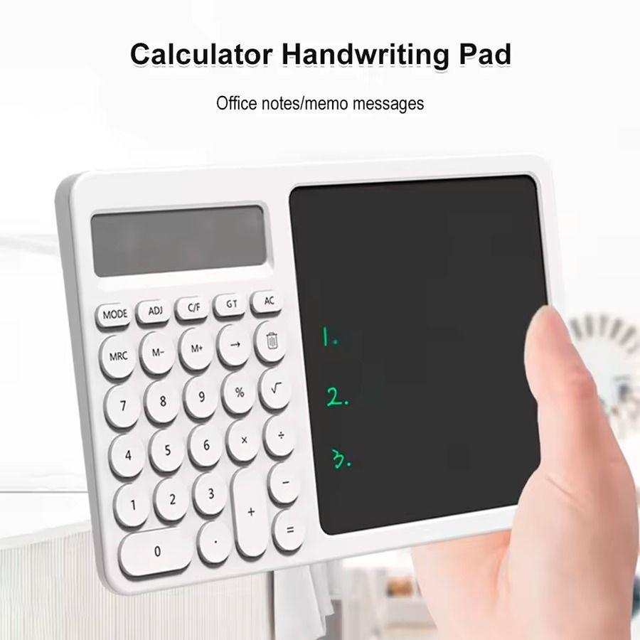 Tableta De Escritura Digital Con Calculadora Recargable Y Pantalla Lcd-4