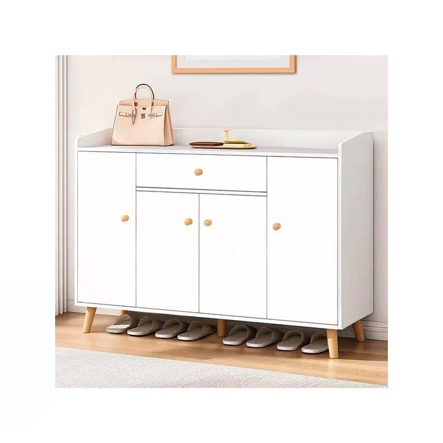 Mueble Organizador 120cmx30x84cm De Madera 4 Puertas-2