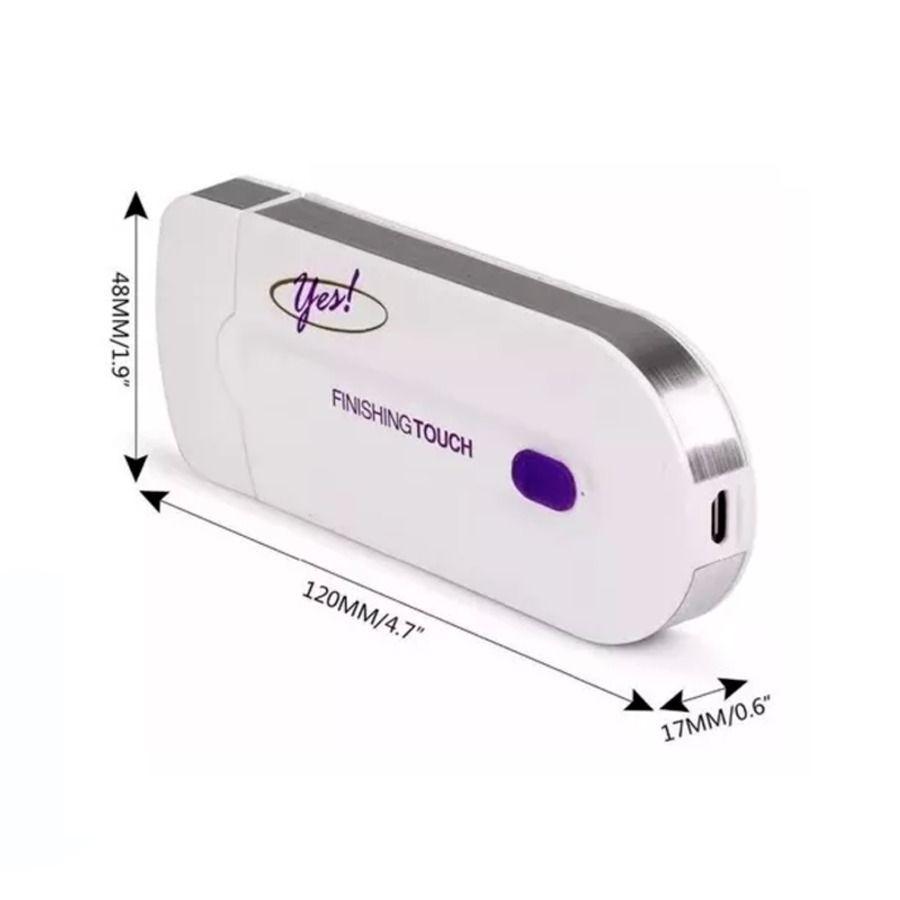 Maquina De Afeitar Eléctrica Recargable Depiladora De Vello-2
