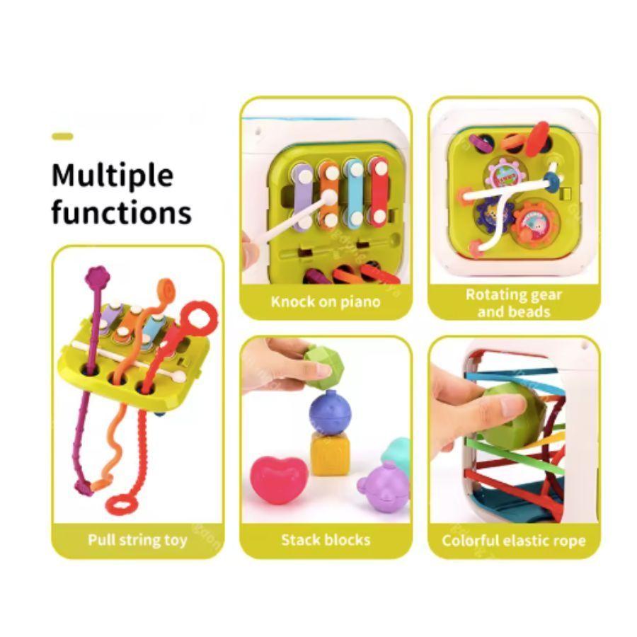 Cubo De Actividades Para Bebés Juguete De Enseñanza 7 En 1-5