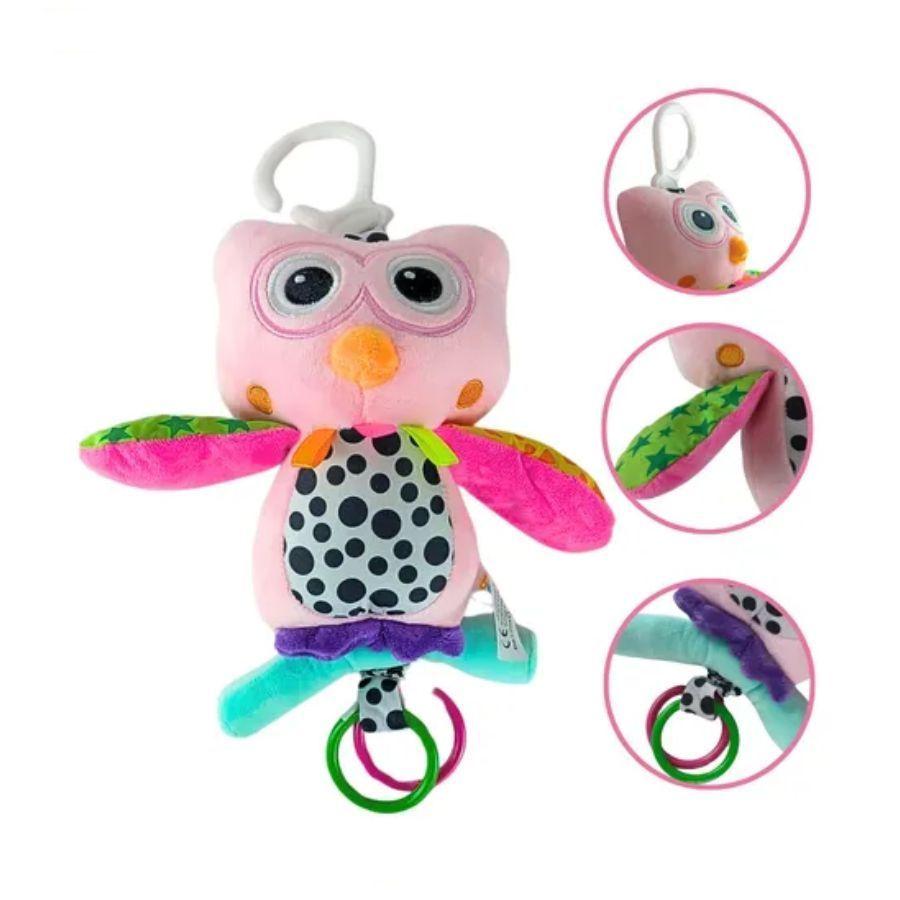 Movil Musical Colgante para Cuna Peluche Búho-2