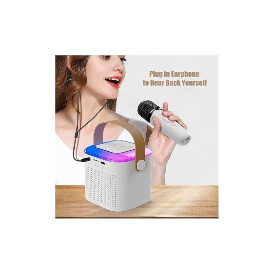 Altavoz Bluetooth Inalámbrico Con Micrófono Portátil-4