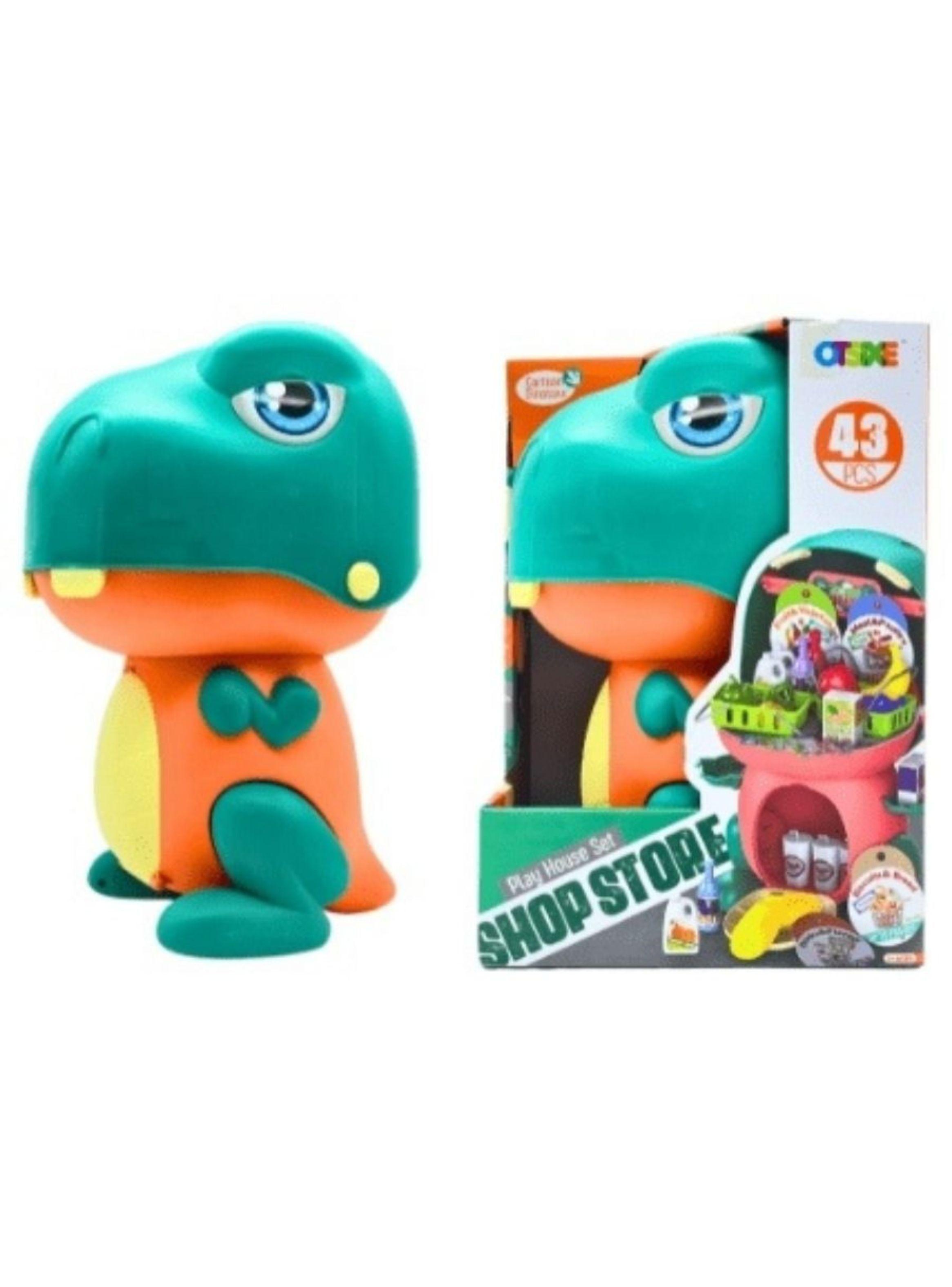 Maleta Dinosaurio Supermercado Juguete Manual 43 Piezas-2