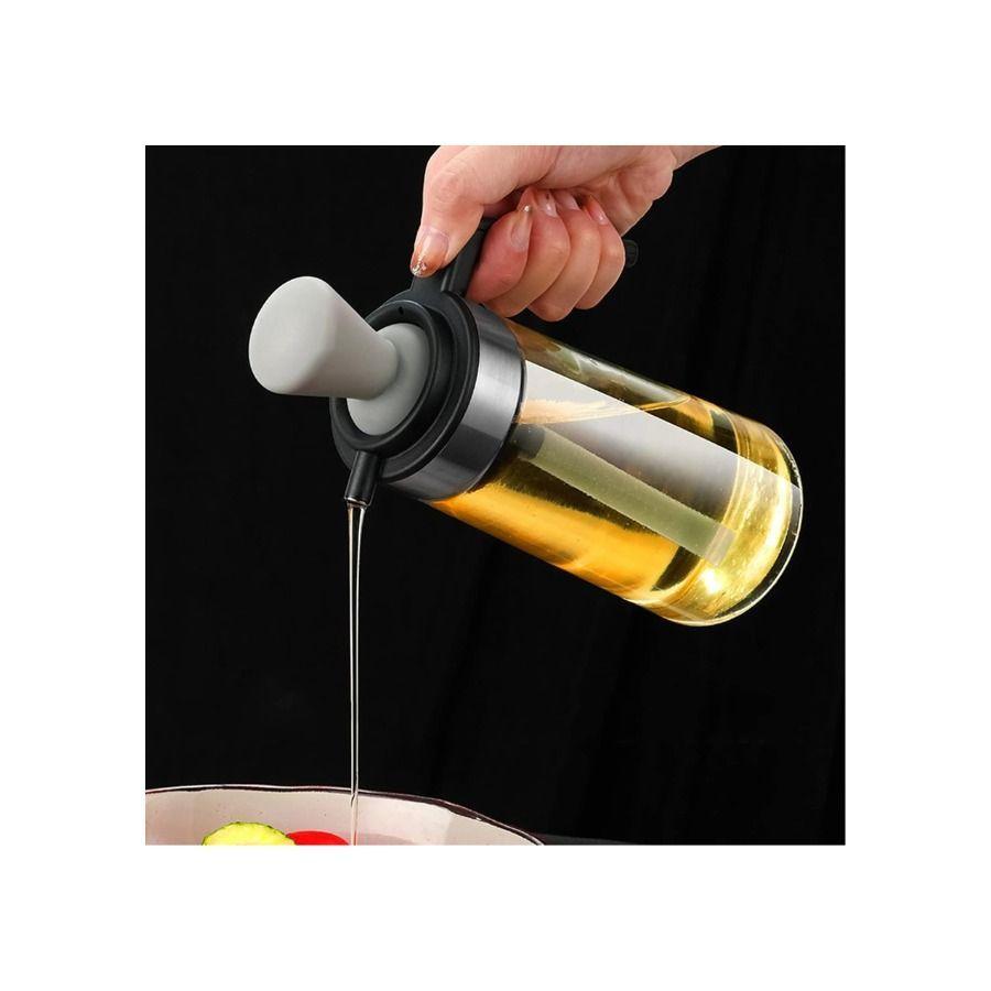 Dispensador de aceite con cepillo utensilio botella aceitera cocina-2