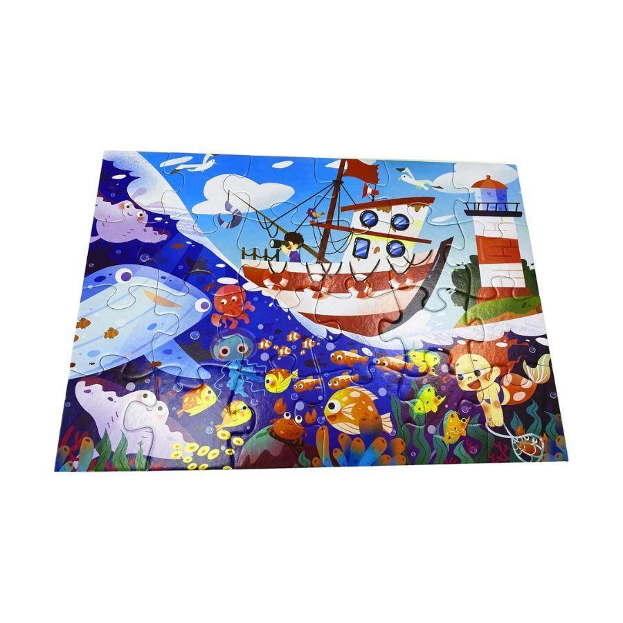 Rompecabezas Mundo Marino Para Niños-2