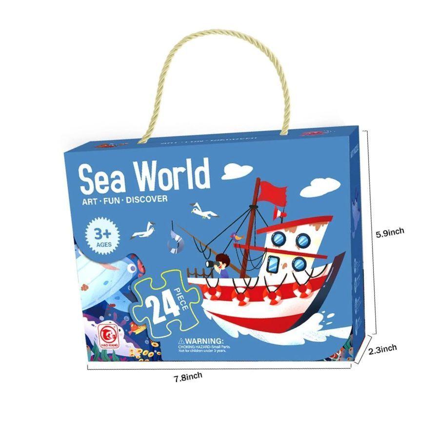 Rompecabezas Mundo Marino Para Niños-4