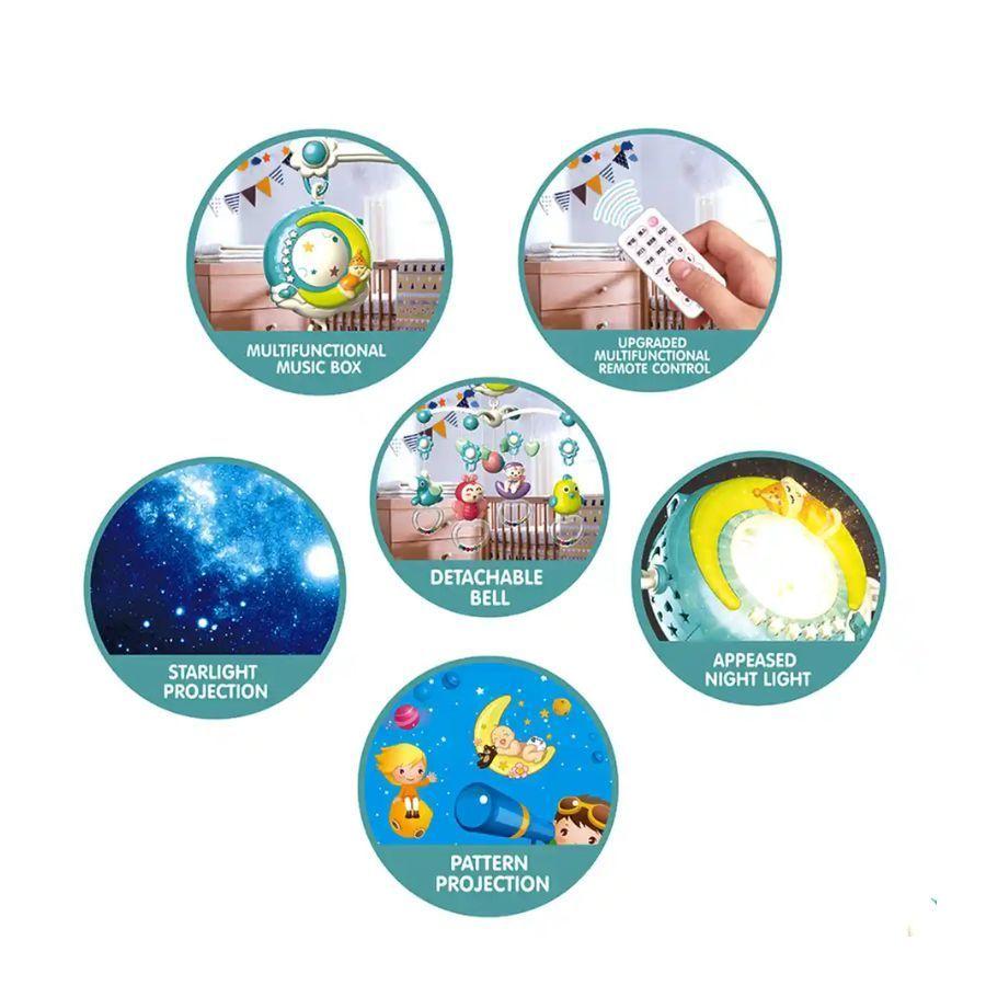 Móvil Musical Cuna De Bebé-2