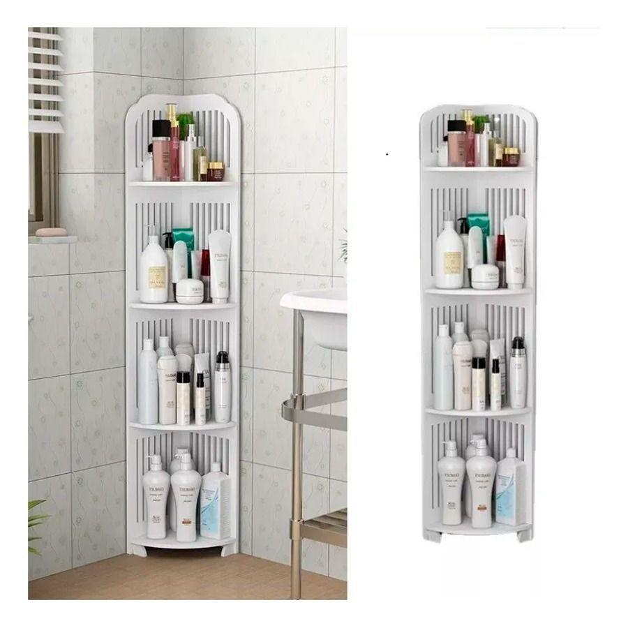 Estante Esquinero De Baño Organizador Esquinero 4 Niveles-3