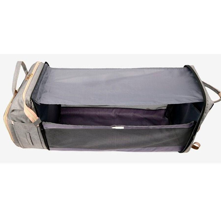 Bolso Plegable Mochila Maternal Multifuncional Portátil-3