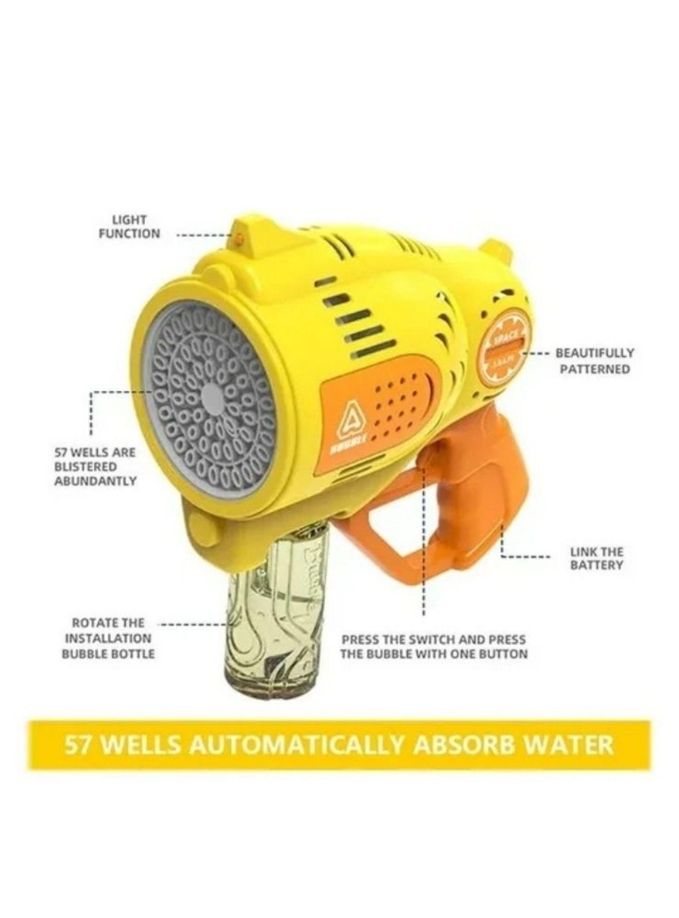 Pistola de Burbujas Recargable Juguete Infantil-1