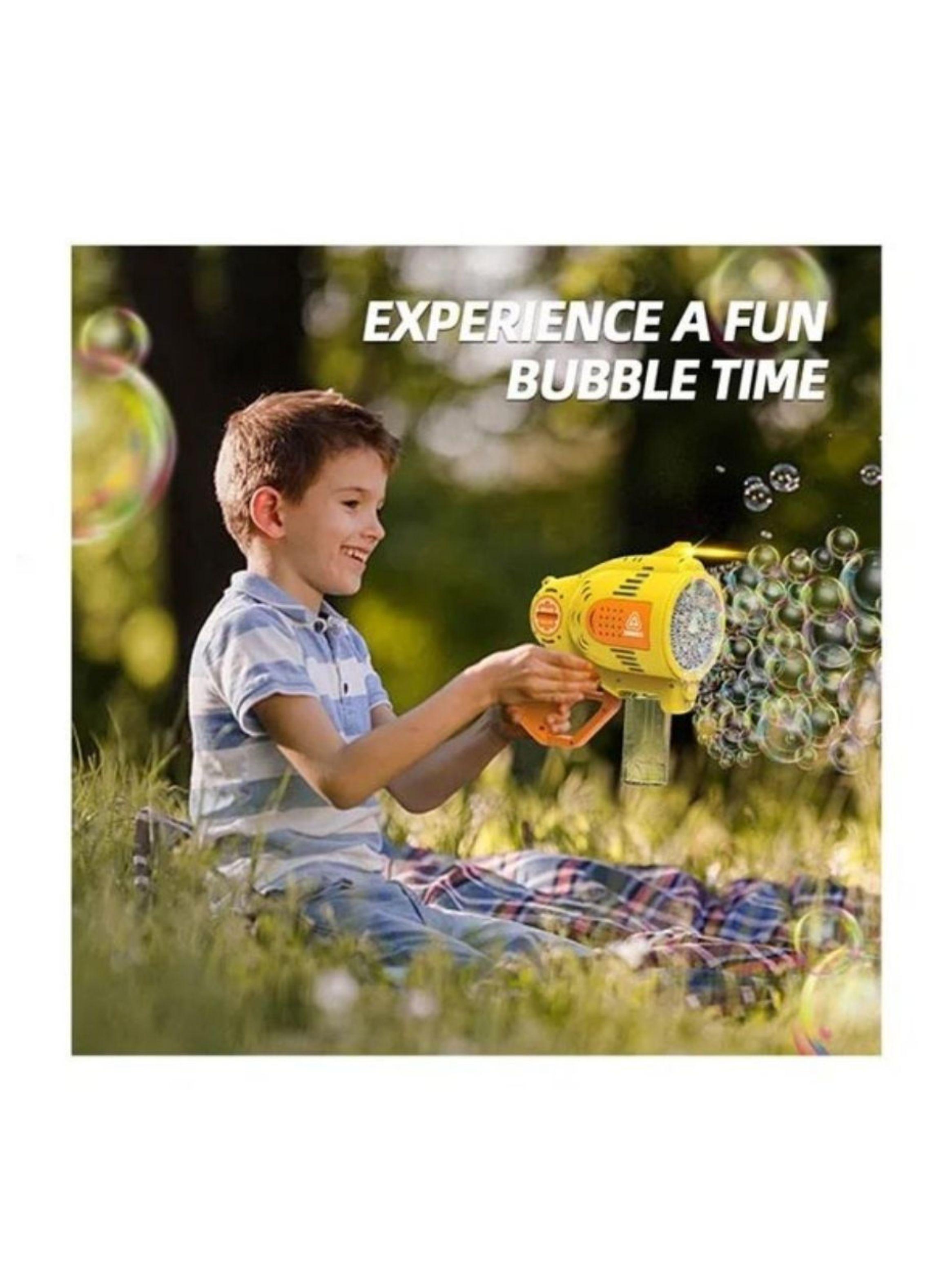 Pistola de Burbujas Recargable Juguete Infantil-2