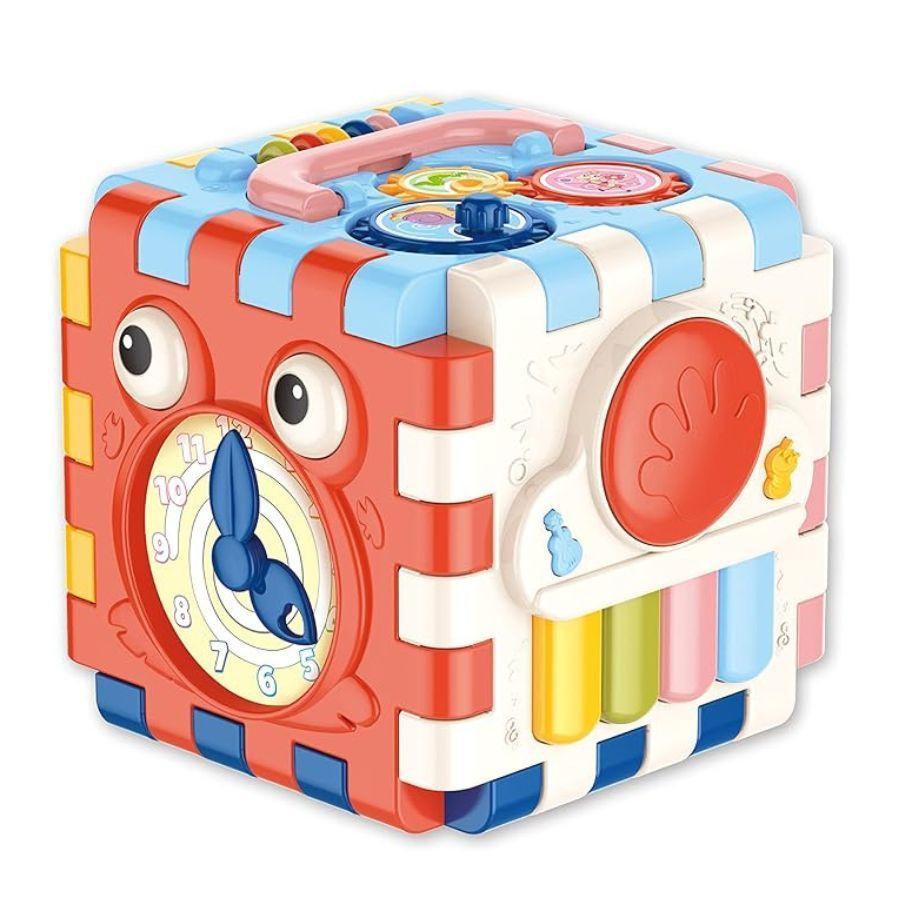 Cubo Didáctico Musical Para Niños-5