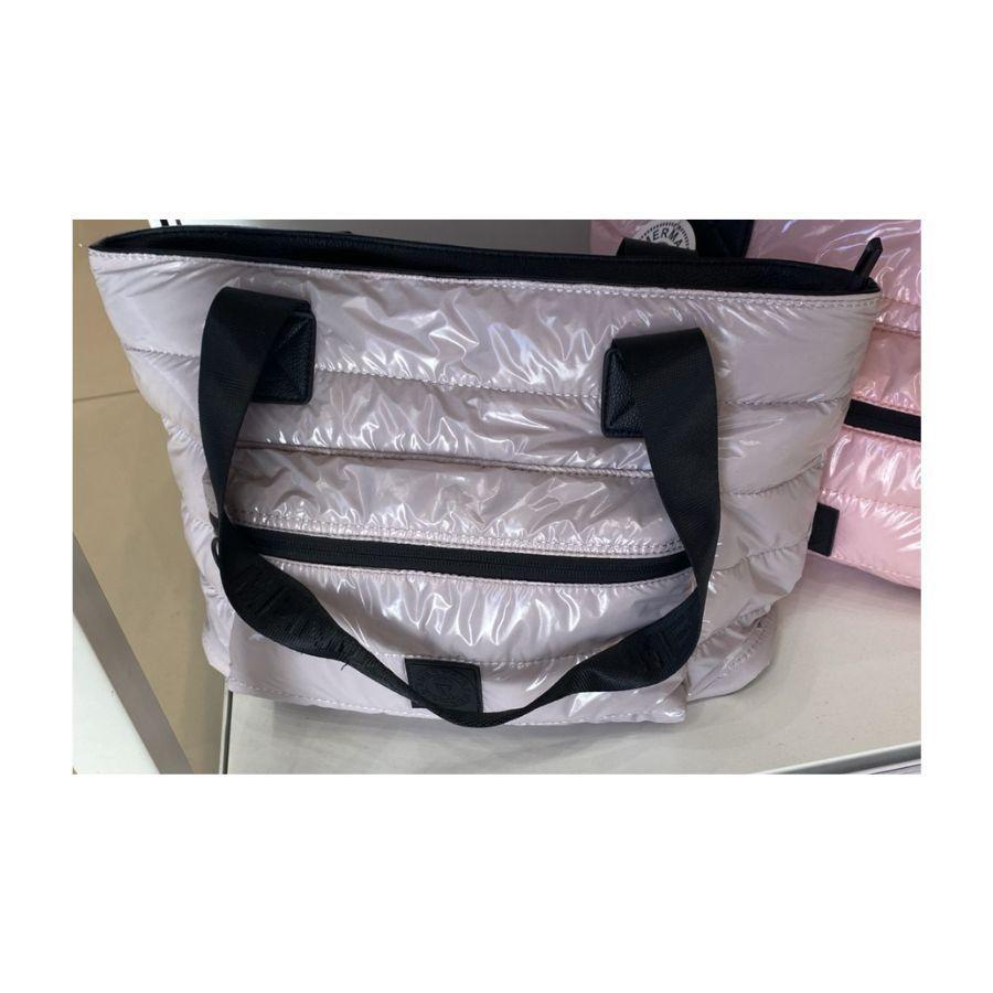 Bolso De Mano Acolchado Con Bolsillo-1
