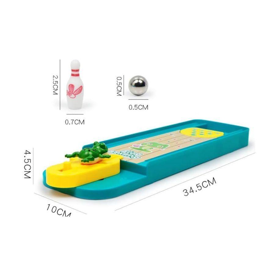 Juego De Mesa Ranita Pista De Bolos-2