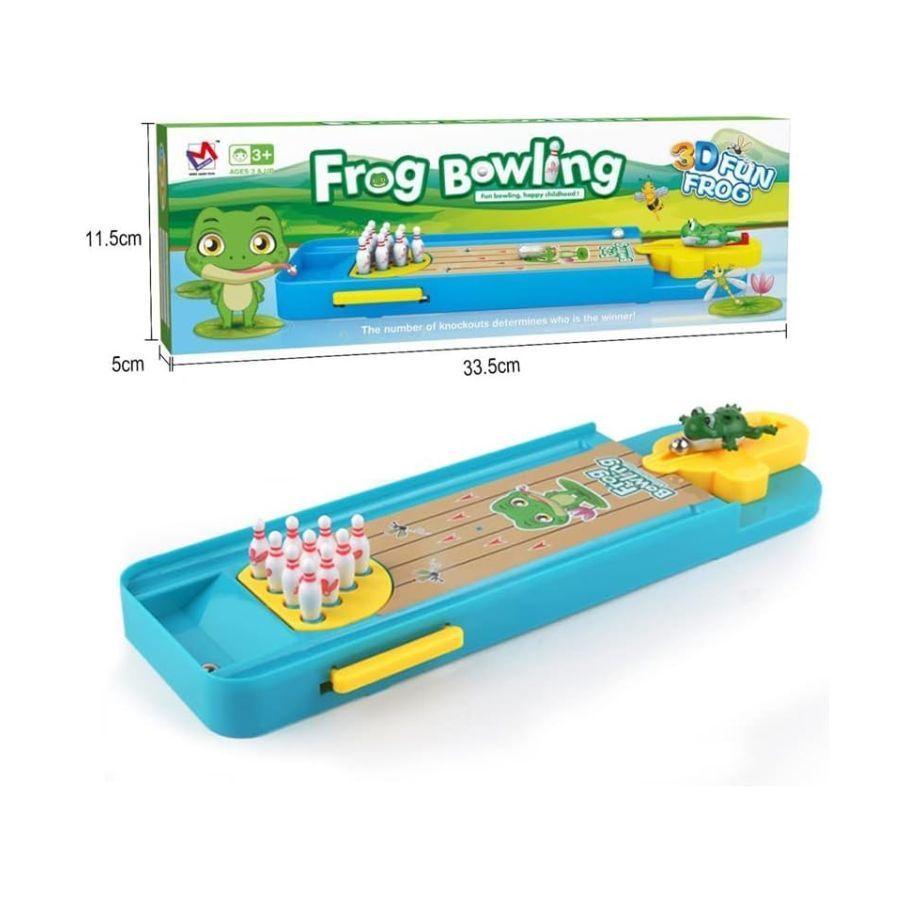 Juego De Mesa Ranita Pista De Bolos-3
