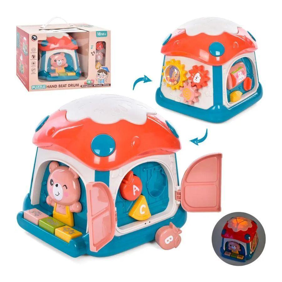 Juegos Para Bebes Didactico Musical Tambor Figuras-3