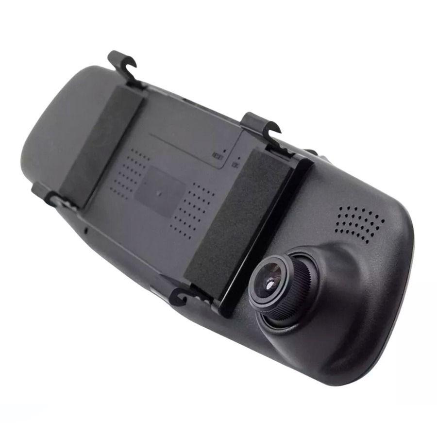 Espejo Retrovisor Tv Doble Camara 1080P FULL HD Para Automóvil-3
