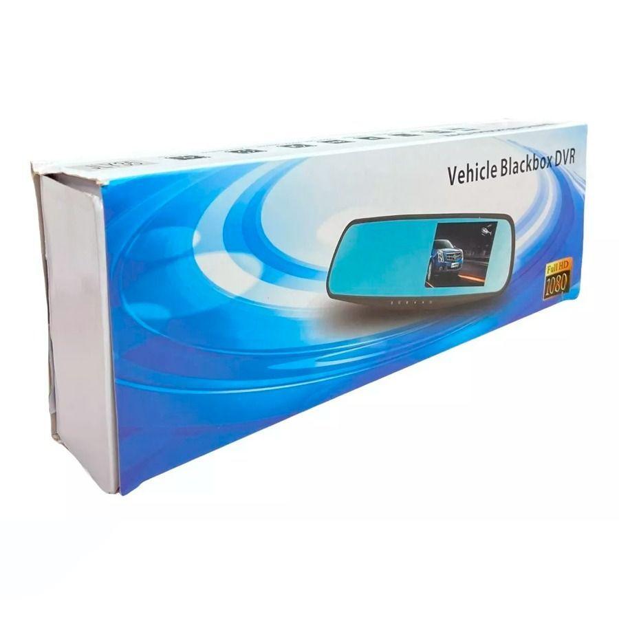 Espejo Retrovisor Tv Doble Camara 1080P FULL HD Para Automóvil-5