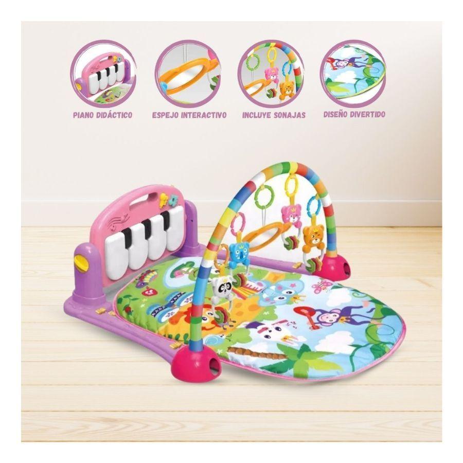 Gimnasio Para Bebé Alfombra Infantil Musical -2