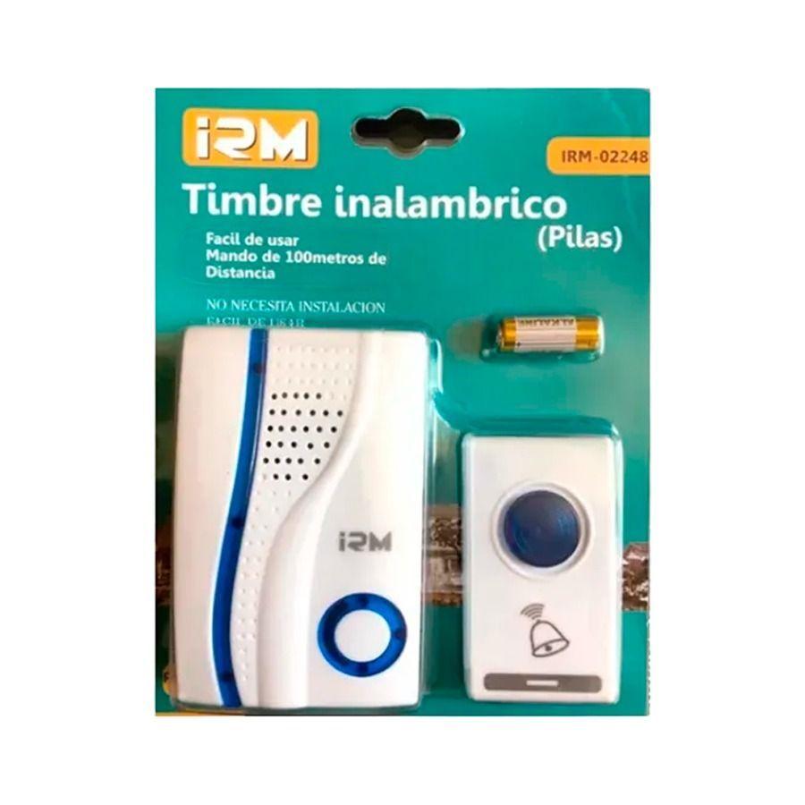 Timbre Inalámbrico Portátil Sin Cables Fácil Instalación-0