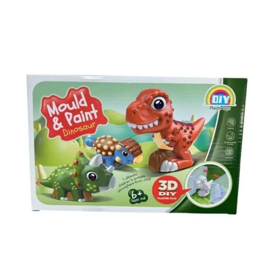 Juguete Kit Para Moldear Figuras De Dinosaurio 3D Para Niños-0