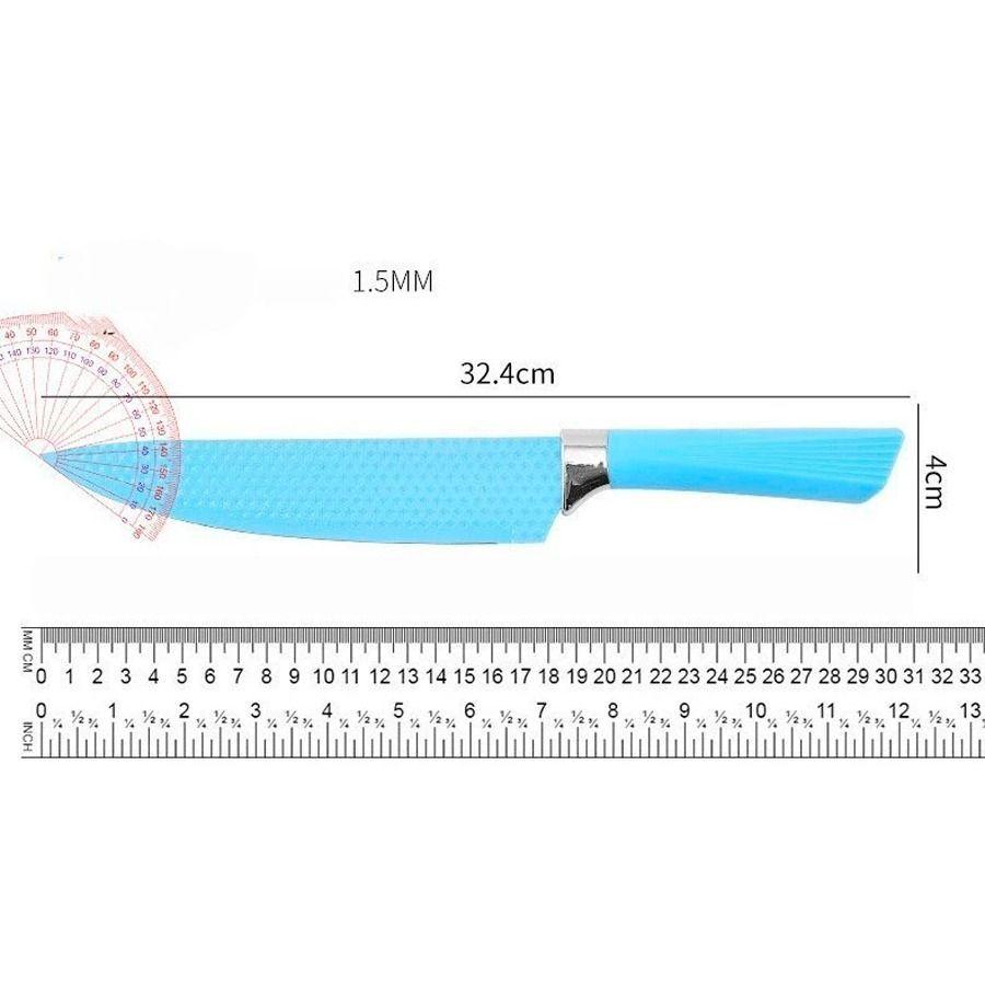 Set De Cuchillos 5 Pcs Azul-2