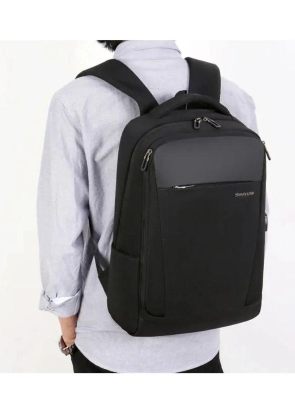 Mochila Bolso De Uso Diario Negro-3