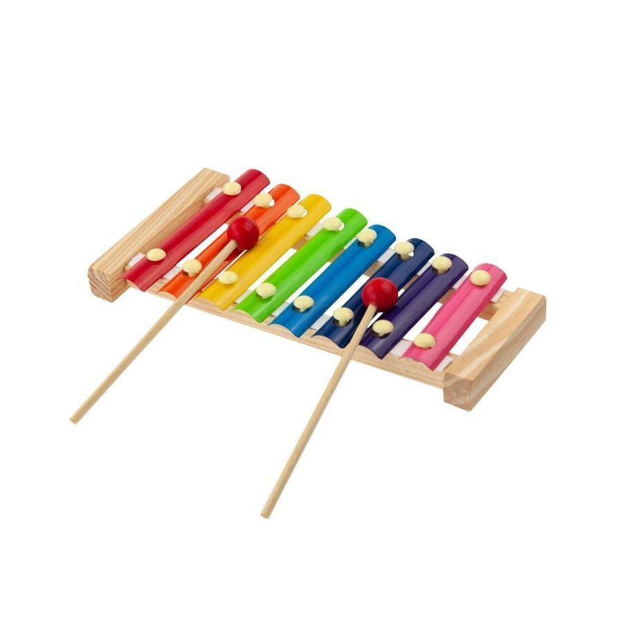Xilófono Didáctico Infantil De Madera -4