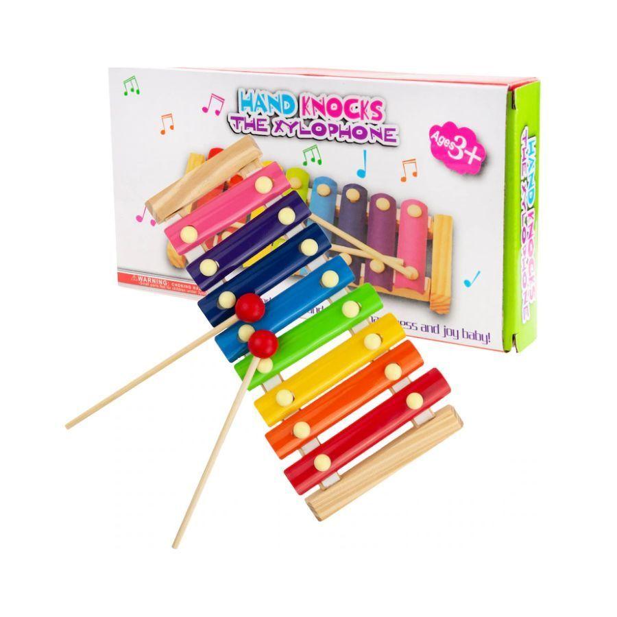 Xilófono Didáctico Infantil De Madera -5