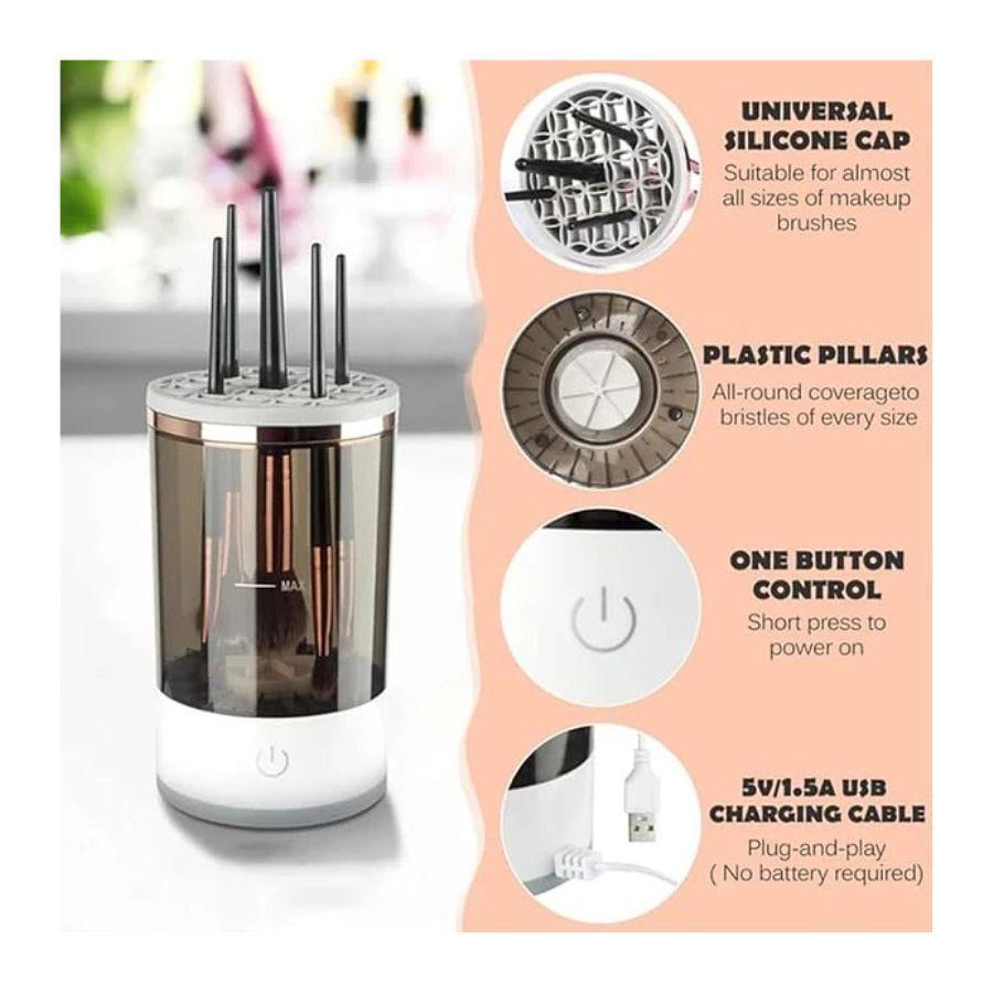 Maquina Limpiadora De Brochas De Maquillaje Automático-4