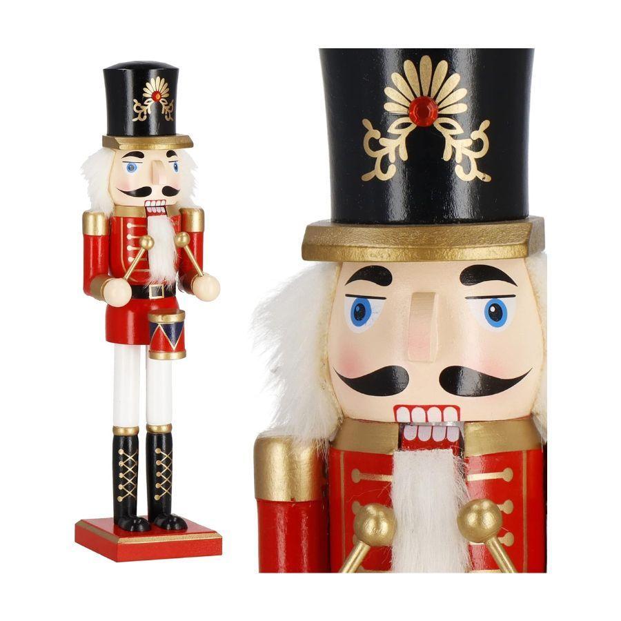 Cascanueces De Madera Navideño 38 cm-3