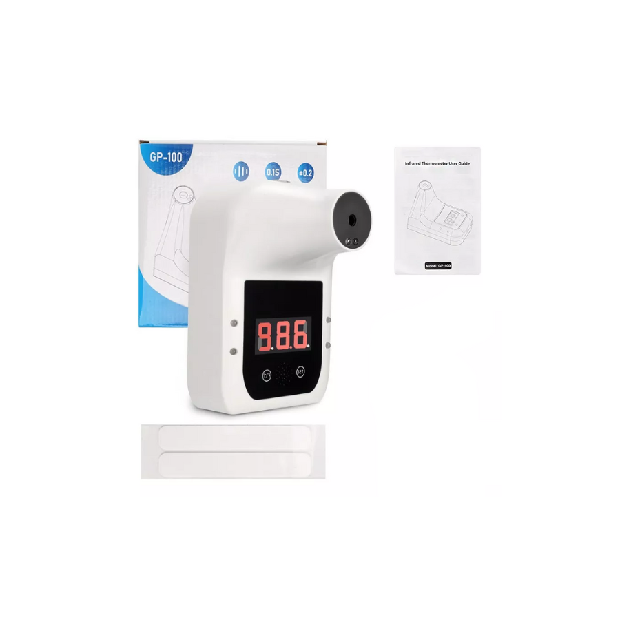 Termómetro Infrarrojo Inteligente de Pared con alarmar GP-100-2