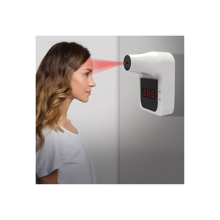 Termómetro Infrarrojo Inteligente de Pared con alarmar GP-100-4