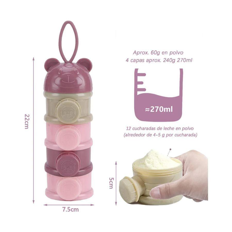 Dispensador De Leche En Polvo Fórmula Portátil Para Bebés-4