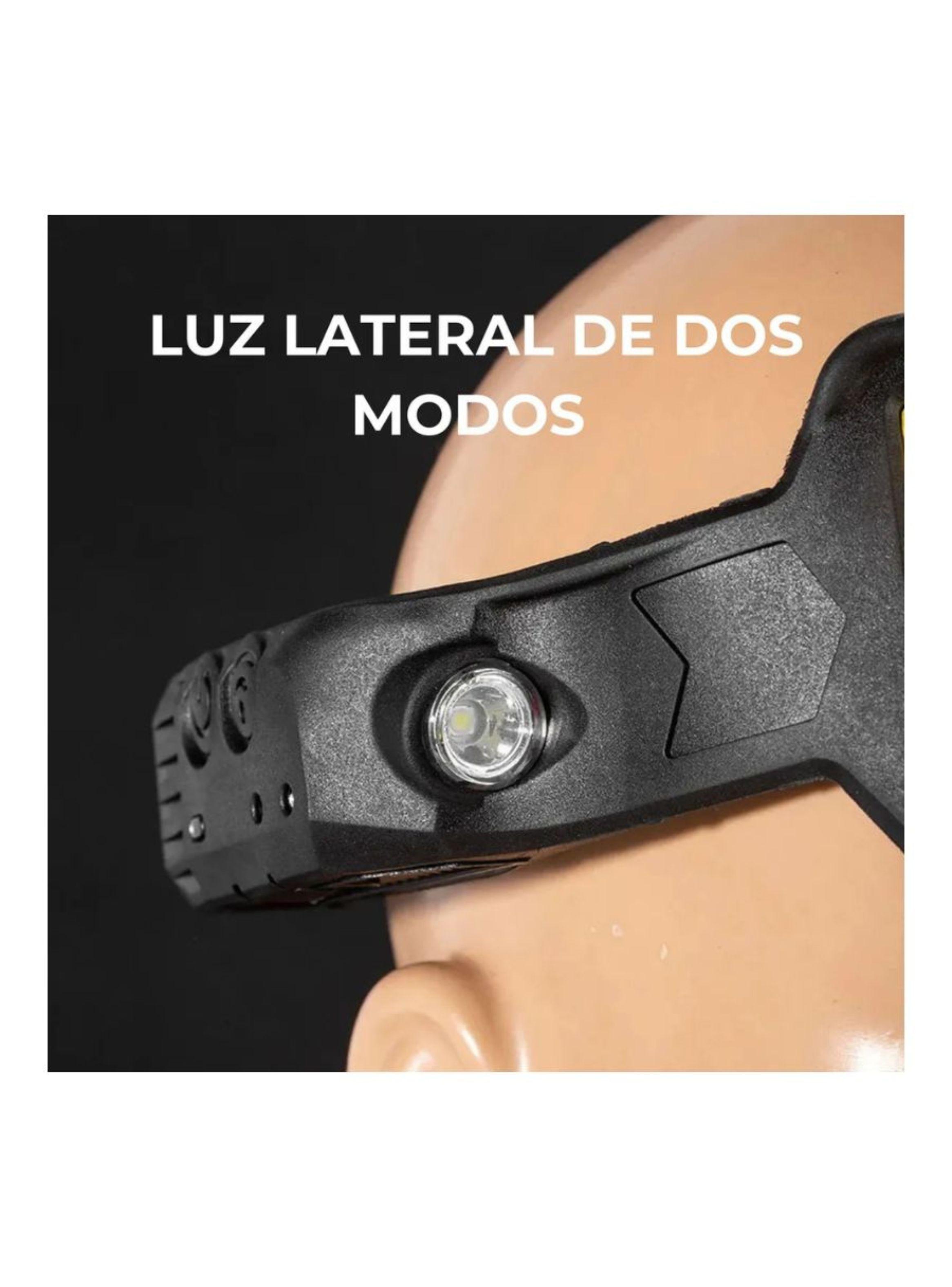 Lampara Linterna De Uso Frontal Con 5 Leds Recargable-2