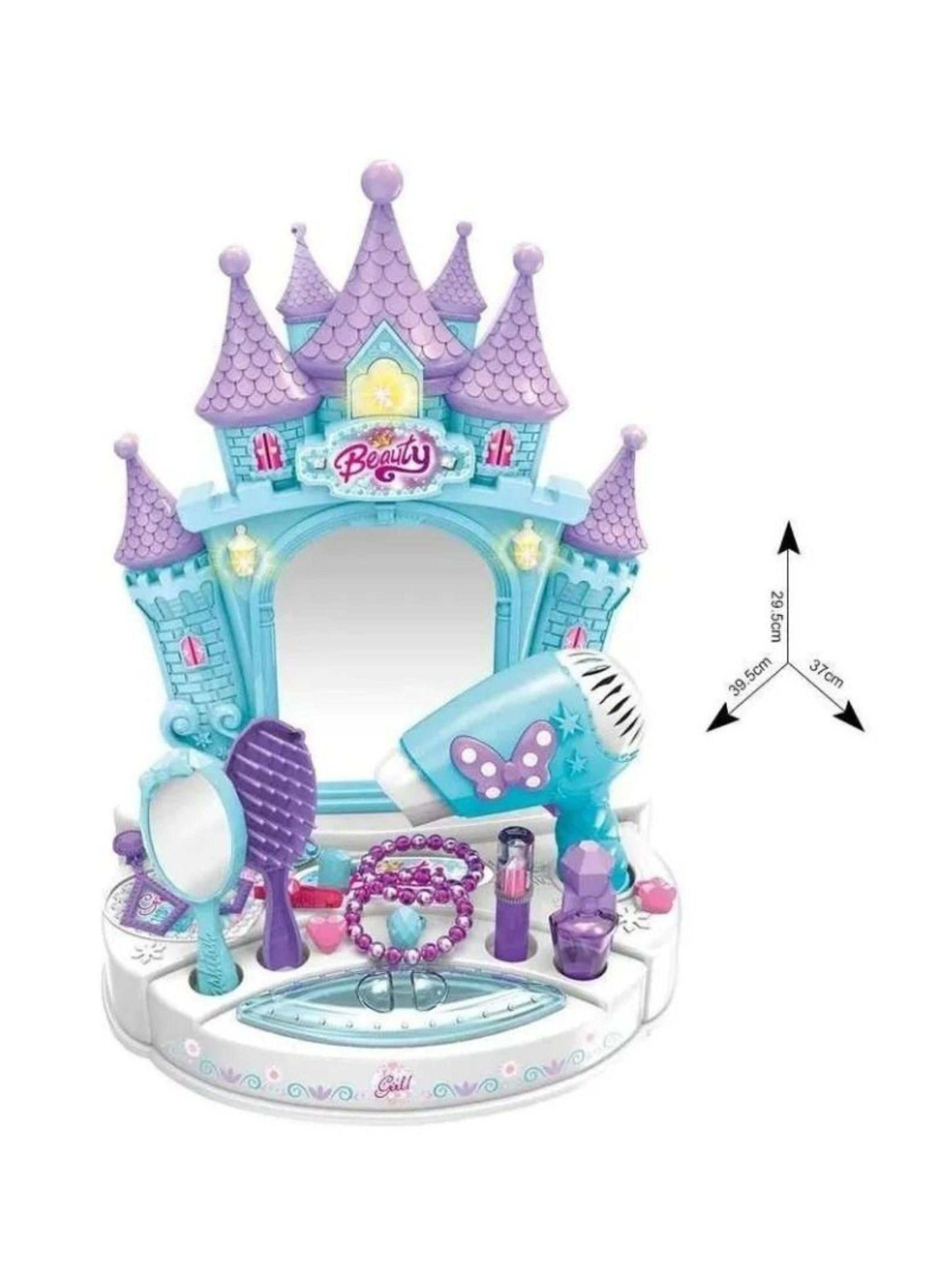 Tocador Castillo Princesa con Accesorios Musica y Luces-0