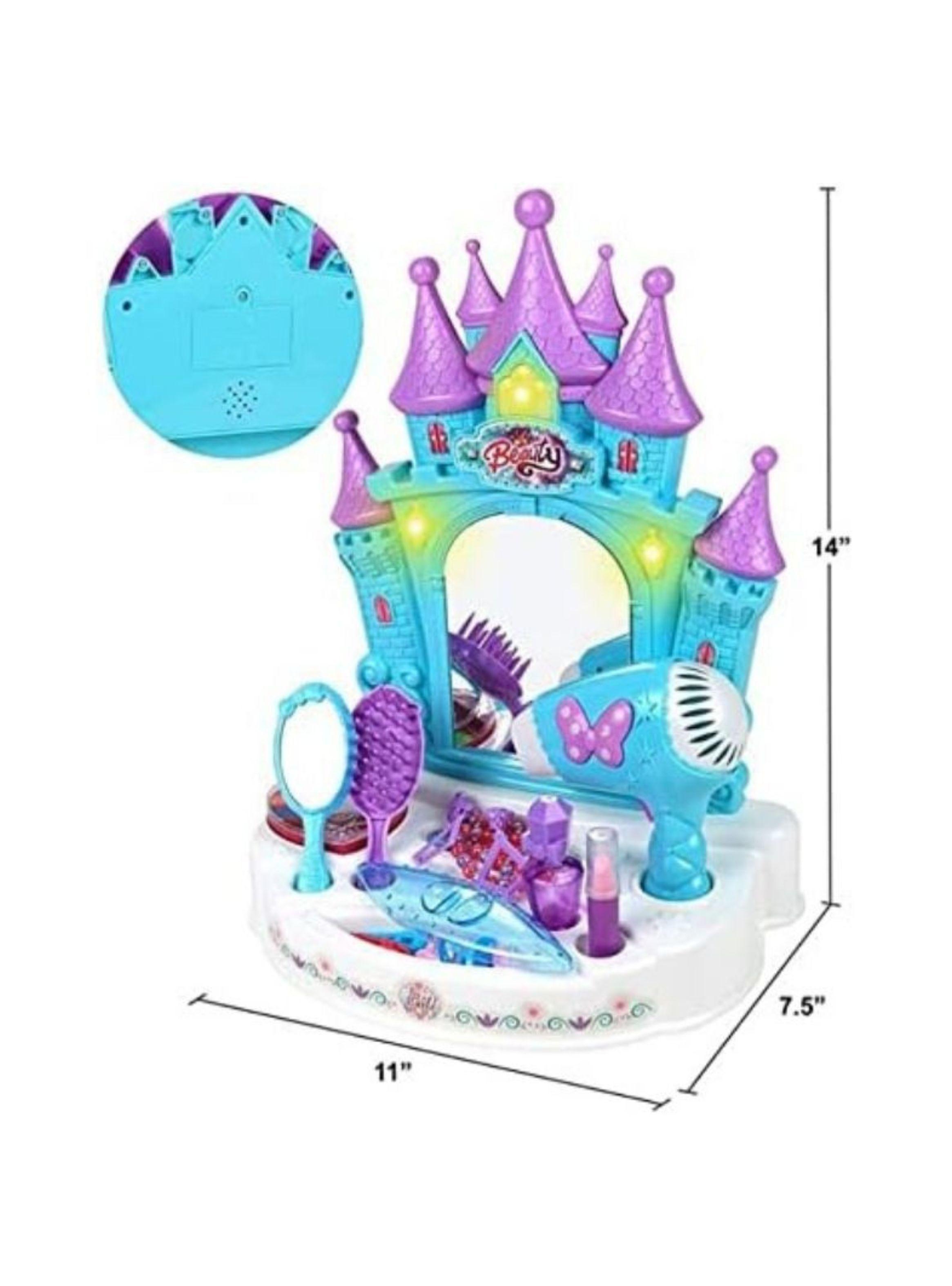 Tocador Castillo Princesa con Accesorios Musica y Luces-2