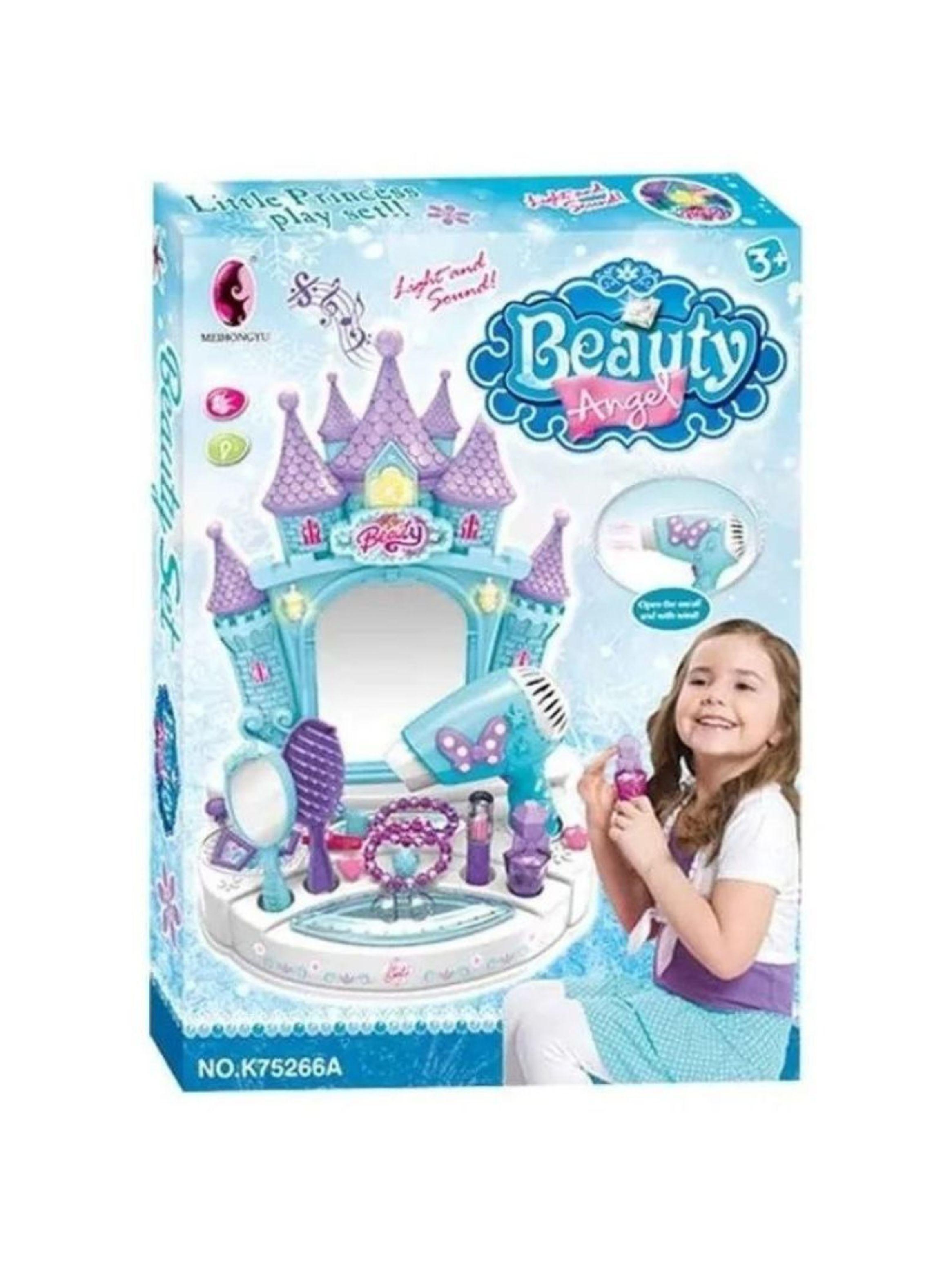 Tocador Castillo Princesa con Accesorios Musica y Luces-5