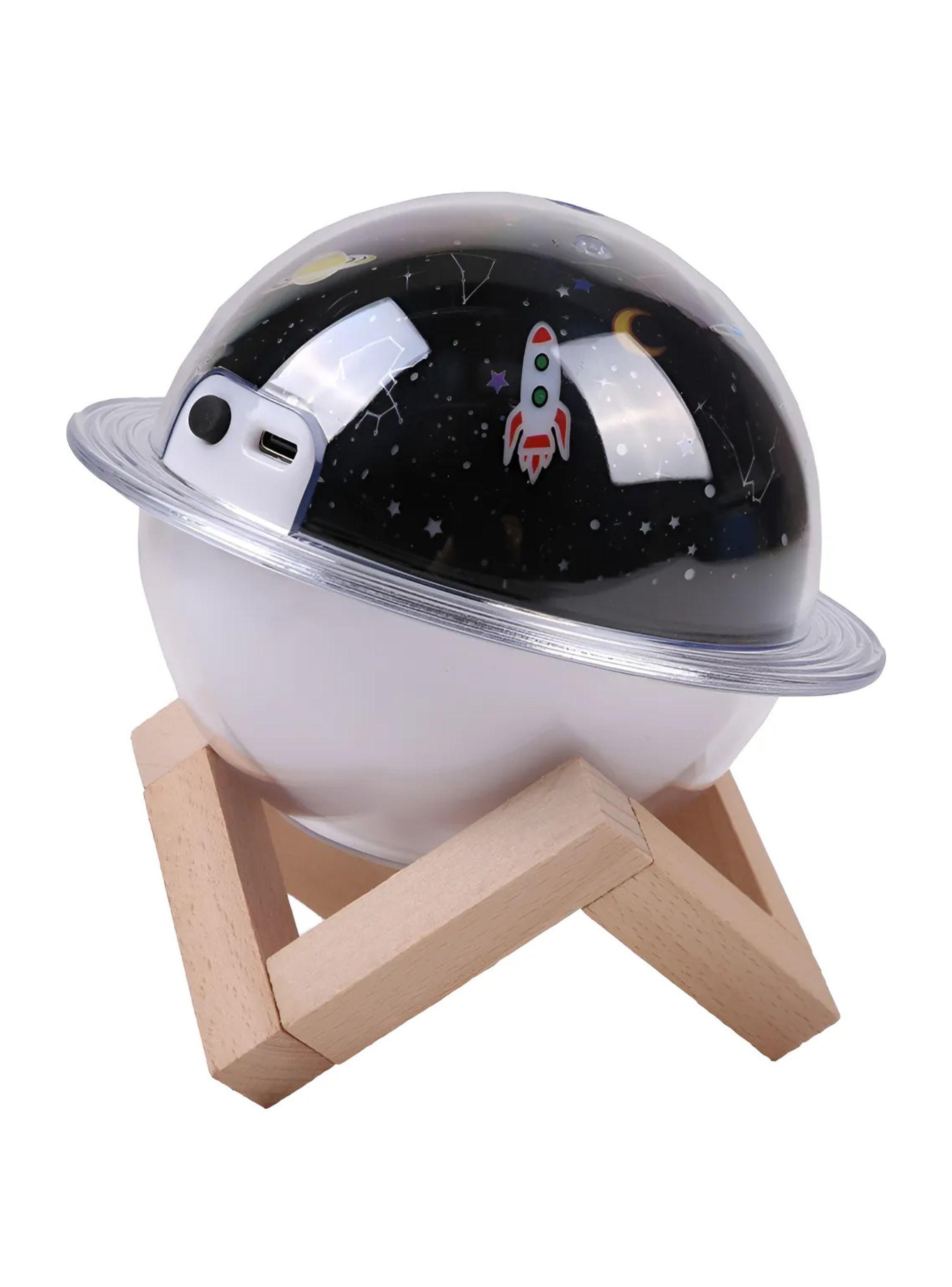 Difusor De Aroma Humidificador Diseño Planeta-2