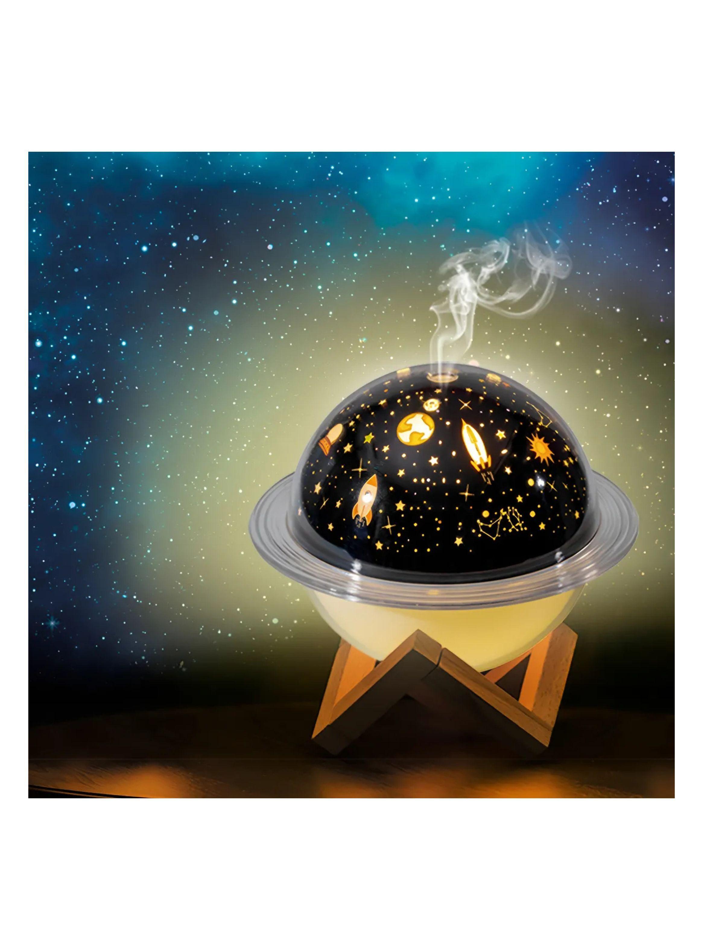 Difusor De Aroma Humidificador Diseño Planeta-3