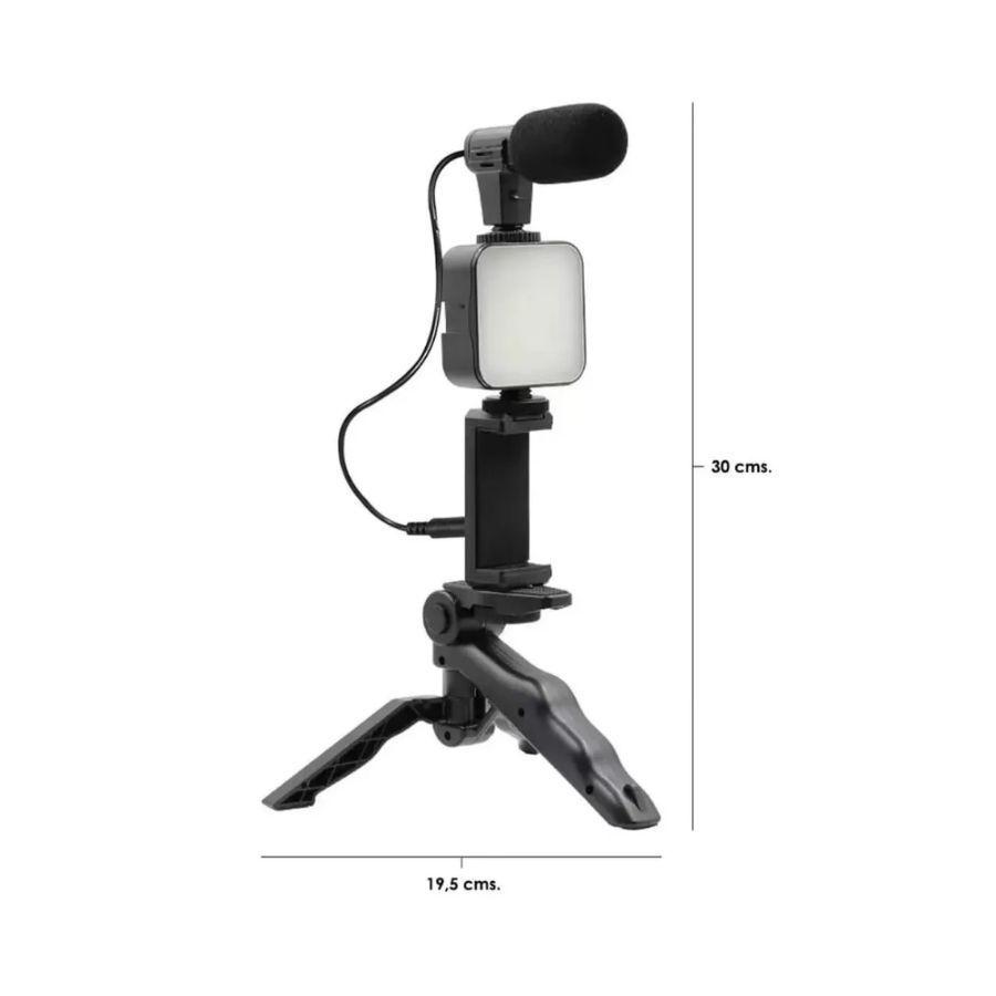 Kit Para Grabación Soporte Estabilizador Para Teléfono 3 Ejes-4