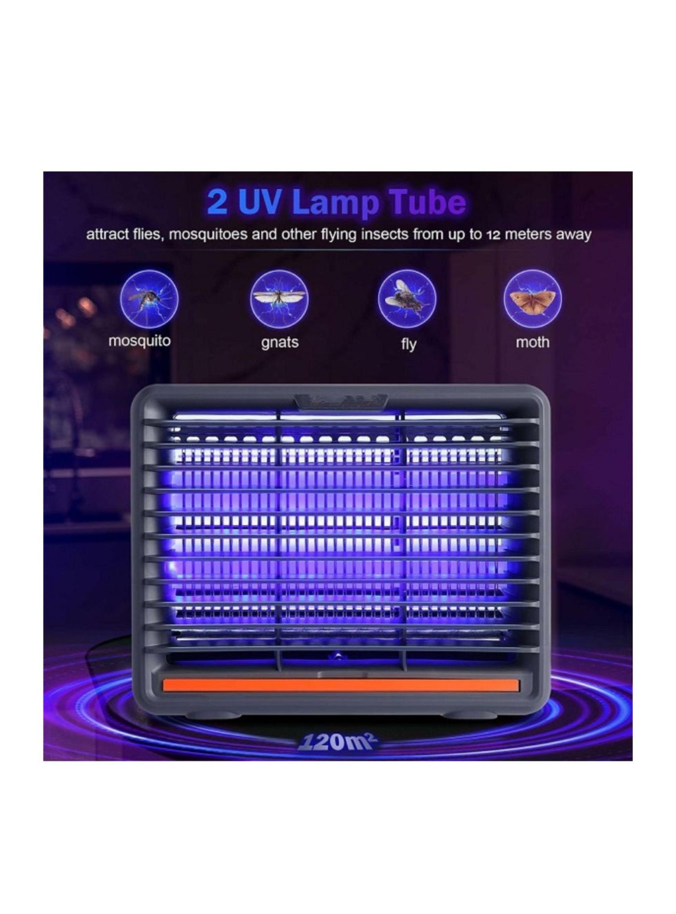 Lámpara Mata Mosquitos e Insectos Con Luz Ultravioleta 8W-4