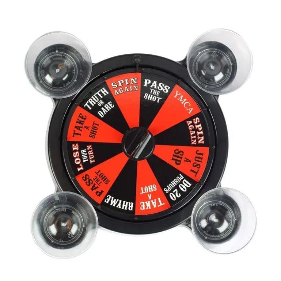 Juego De Mesa Para Tomar 4 Vasos Ruleta Rusa Shots -4
