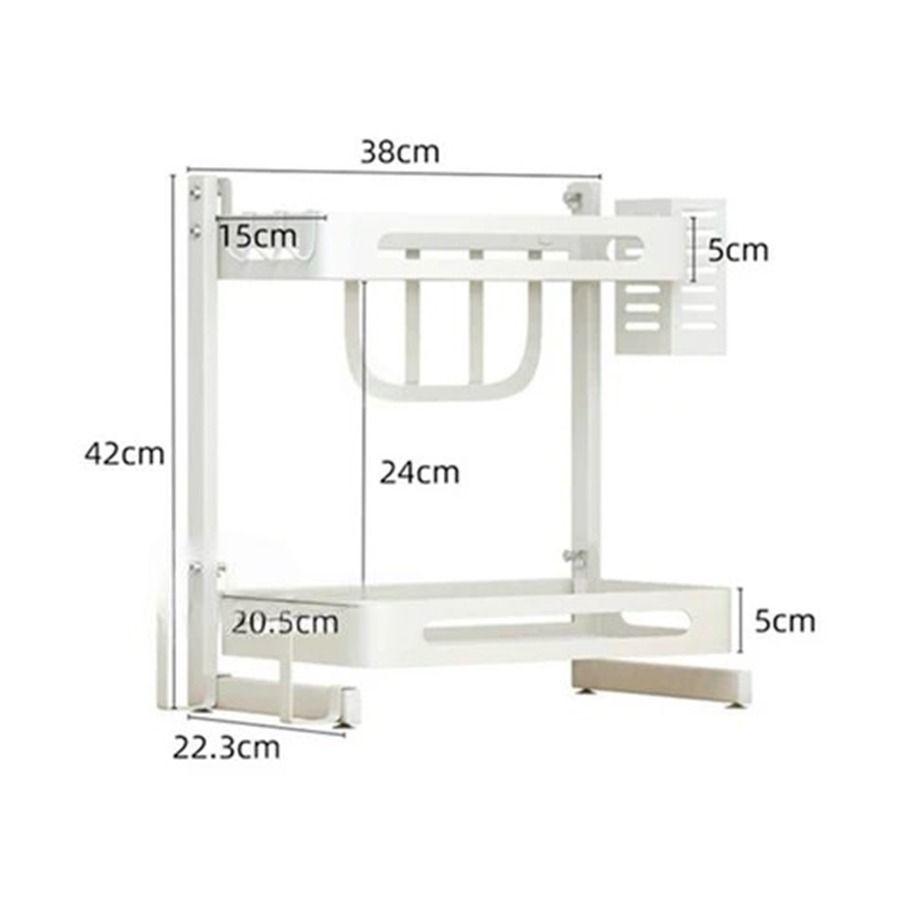 Estante Organizador De Cocina De 2 Niveles-4