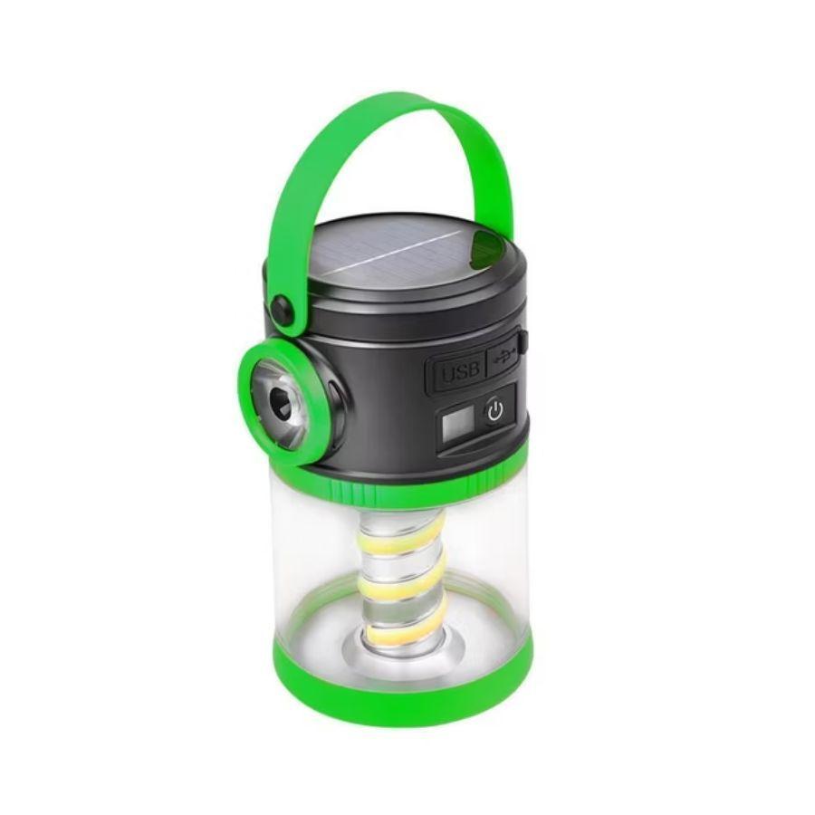 Linterna De Camping Luz LED Portátil Con Carga Solar-0