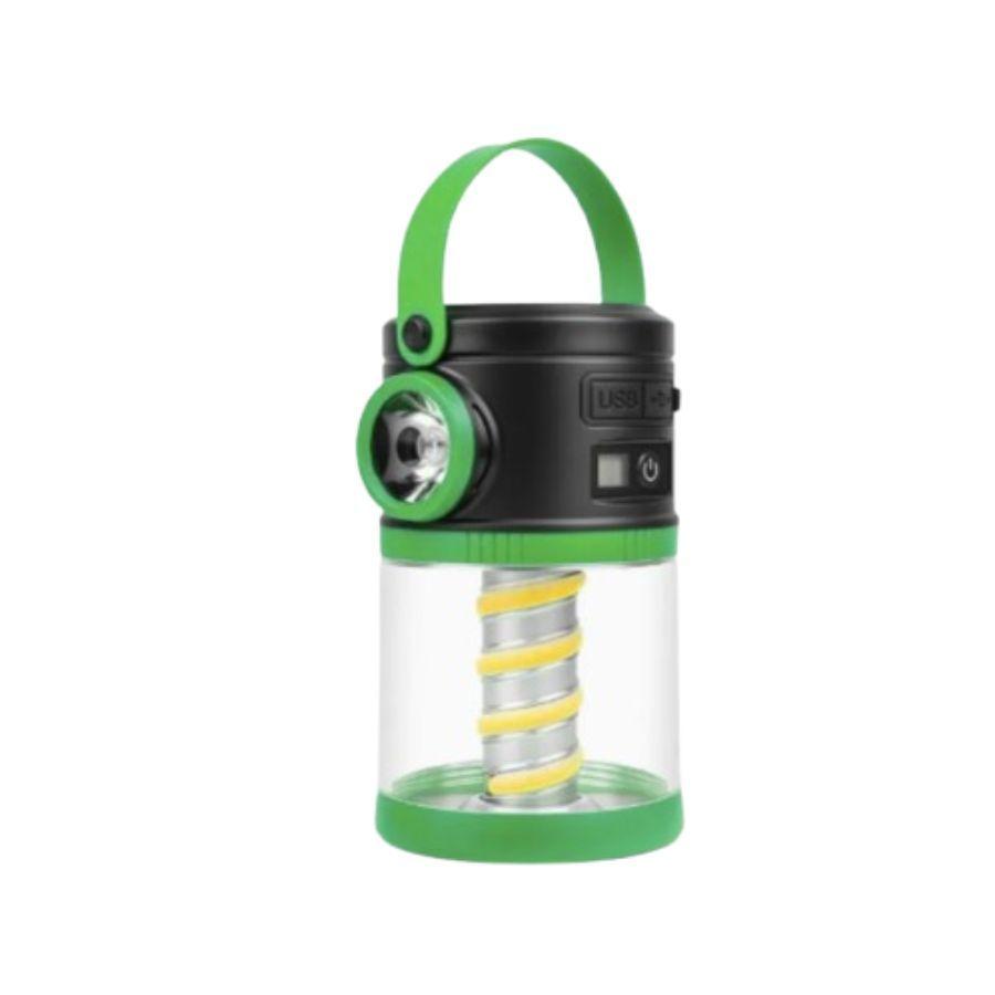 Linterna De Camping Luz LED Portátil Con Carga Solar-2