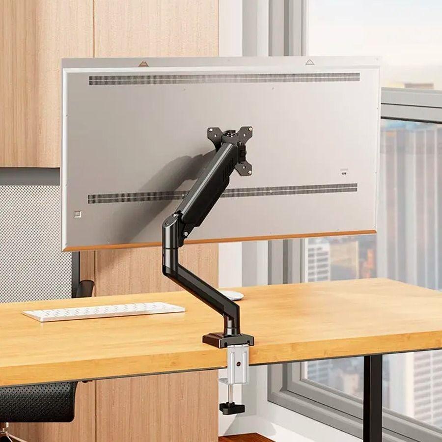 Soporte Dual Ajustable F80 Para Monitor 17 A 32 Pulgadas-4