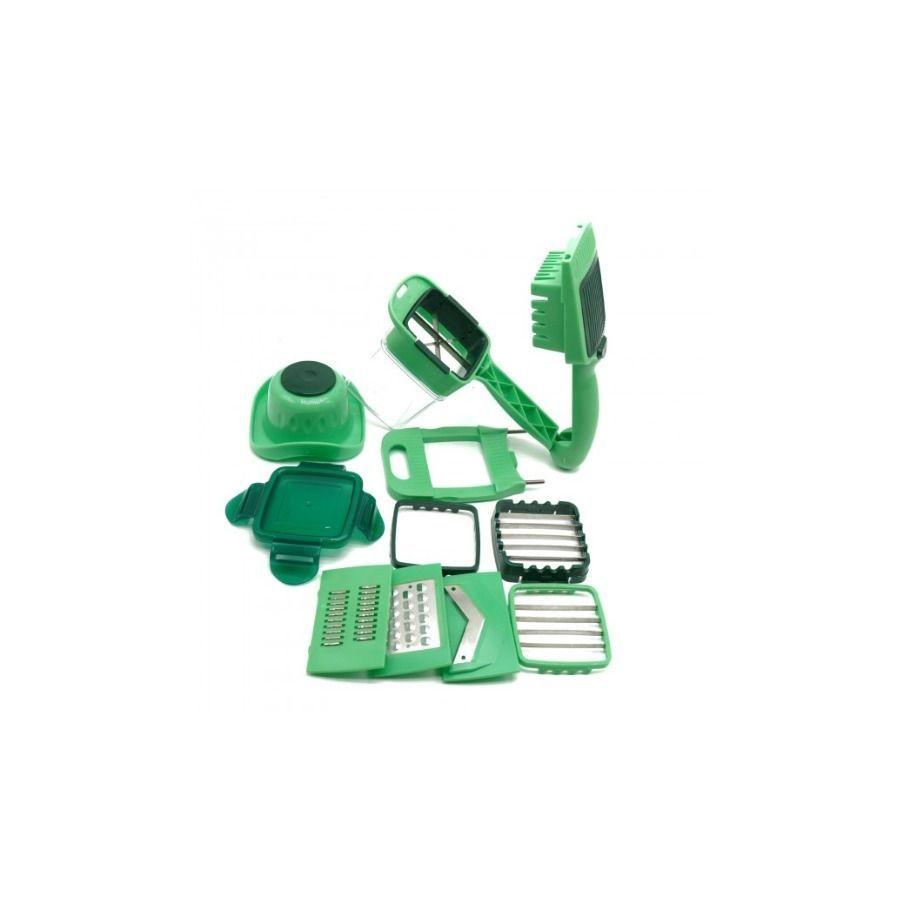 Picador Cortador Rallador De Verduras 8 en 1 Profesional -2